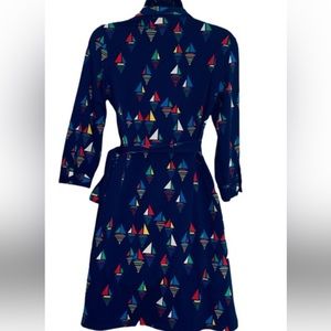 Julie Brown Sailboat Dress in size L.